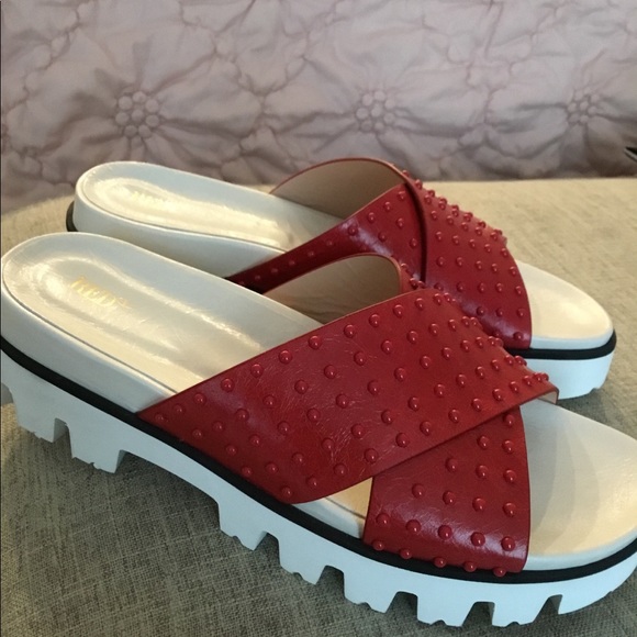 Red Valentino NWT Leisured sandal size it 40 - Picture 5 of 7